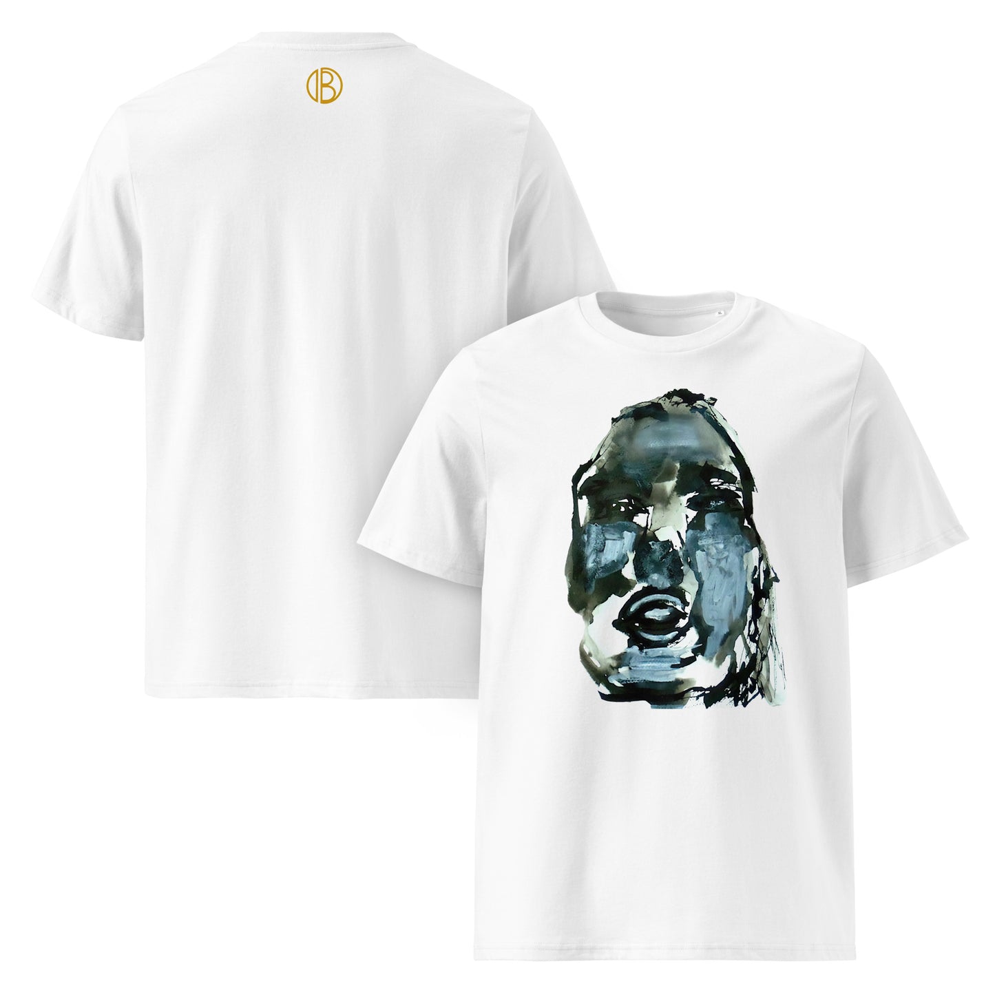 Ink Whispers – Limited Edition Organic Cotton T-Shirt by Ilaria Berenice