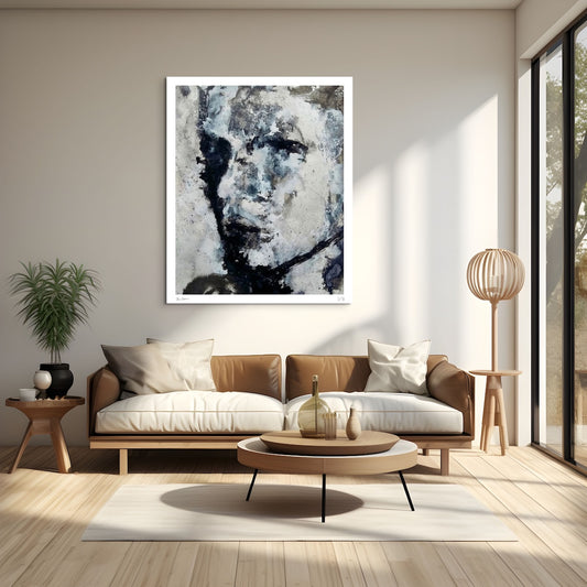 Shadow face fine art print in limited edition by Ilaria Berenice