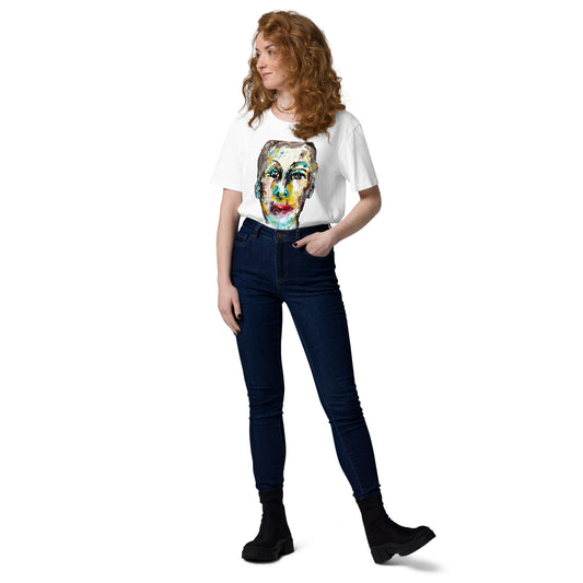 Vibrant Introspection – Limited Edition Organic Cotton T-Shirt by Ilaria Berenice