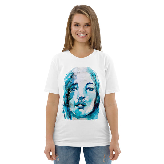 Monochrome Whispers – Limited Edition Organic Cotton T-Shirt by Ilaria Berenice