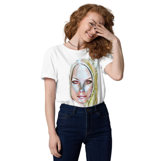 Golden Gaze – Limited Edition Organic Cotton T-Shirt
