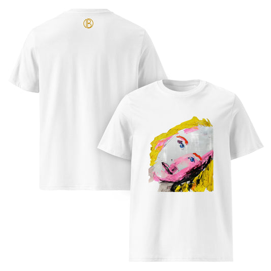 Tilted Radiance – Limited Edition Organic Cotton T-Shirt by Ilaria Berenice