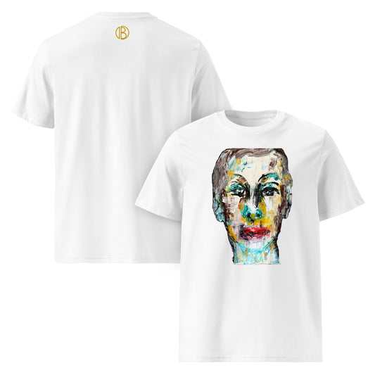 Vibrant Introspection – Limited Edition Organic Cotton T-Shirt by Ilaria Berenice