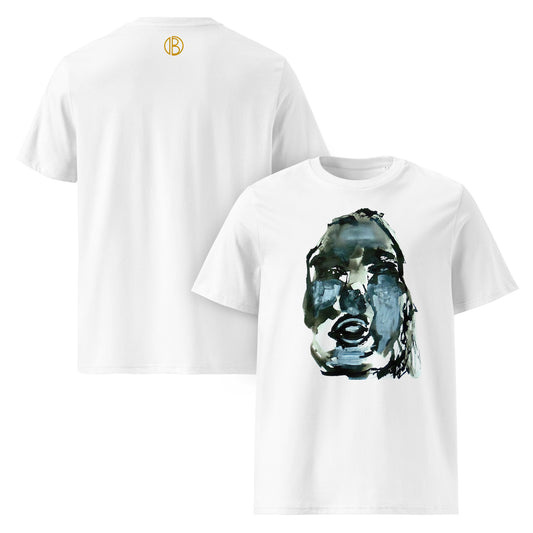 Ink Whispers – Limited Edition Organic Cotton T-Shirt by Ilaria Berenice