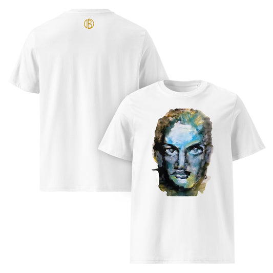 Emerald Eyes – Limited Edition Organic Cotton T-Shirt by Ilaria Berenice