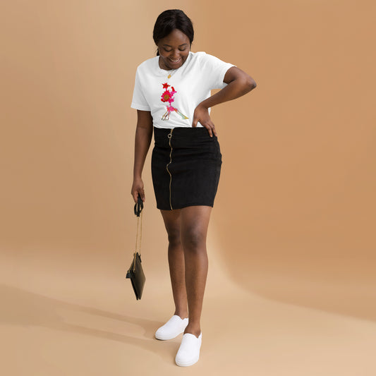 Heart Eruption – Limited Edition Cotton T-Shirt by Ilaria Berenice